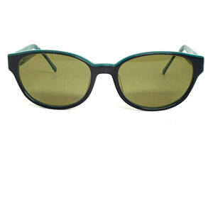 COLE HAAN Eyeglasses Frame CH1001 54-17-140 Dark Grey/Green H18127